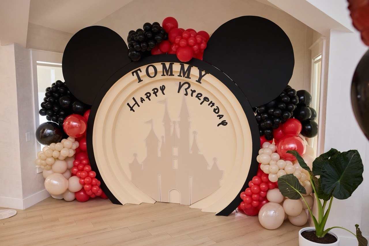 Custom backdrop